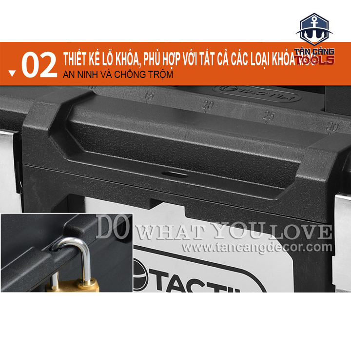 Thùng Đựng Đồ Nghề 20 Inches Tactix 321121 - Ảnh 7