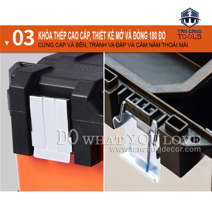 Thùng Đựng Đồ Nghề 20 Inches Tactix 321121 - Ảnh 8
