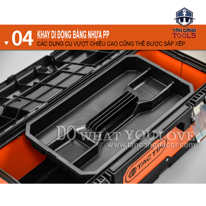 Thùng Đựng Đồ Nghề 20 Inches Tactix 321121 - Ảnh 9