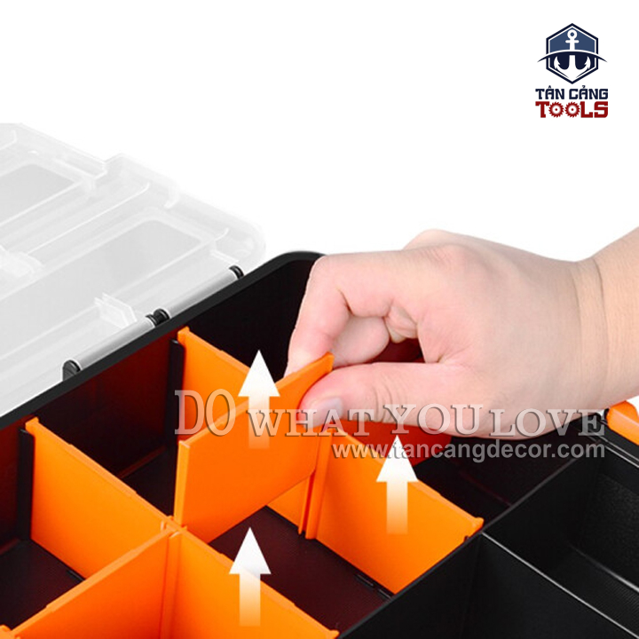 Bộ 2 Hộp Đựng Linh Kiện Tiện Ích Kết Nối Tactix 320034 - Ảnh 4