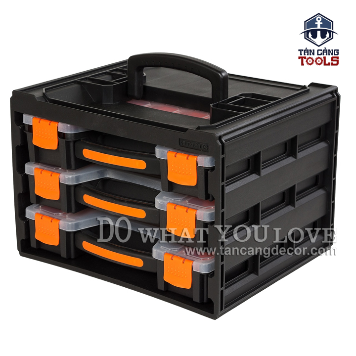 Bộ 3 Hộp Đựng Linh Kiện Tiện Ích Kết Nối Tactix 320040 - Ảnh 8