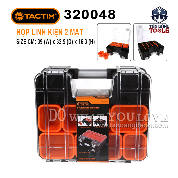 Hộp Đựng Linh Kiện Tiện Ích 8 Ngăn Tactix 320048