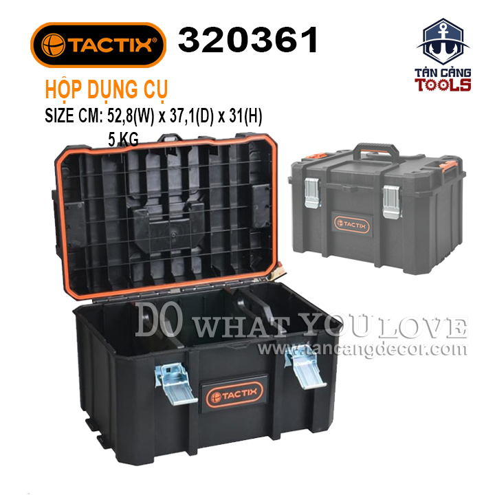 Thùng Đựng Đồ Nghề 20 Inches Tactix 320361