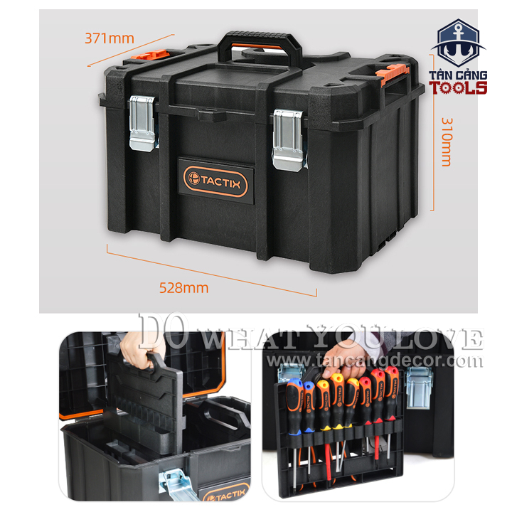Thùng Đựng Đồ Nghề 20 Inches Tactix 320361 - Ảnh 3
