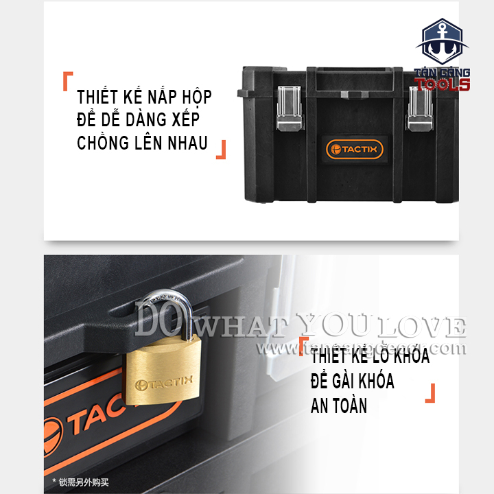Thùng Đựng Đồ Nghề Di Động 22 Inches Tactix 320365 - Ảnh 6