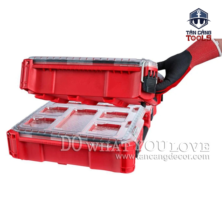 Hộp Đựng Linh Kiện Tiện Ích 15 Inches Milwaukee Packout 48-22-8430 - Ảnh 7