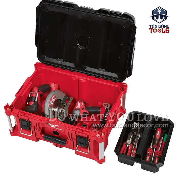 Thùng Đựng Đồ Nghề 22 Inches Milwaukee Packout 48-22-8425 - Ảnh 6