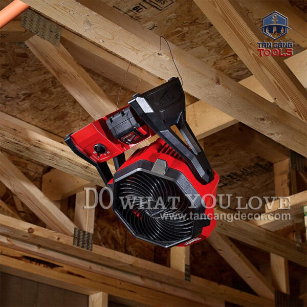 Quạt Dùng Pin Milwaukee M18 AF-0 ( Thân Máy ) - Ảnh 6