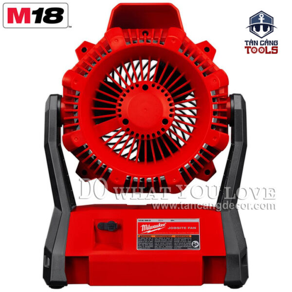 Quạt Dùng Pin Milwaukee M18 AF-0 ( Thân Máy ) - Ảnh 7
