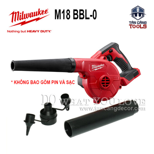Máy Hút Thổi Bụi Có Điều Tốc Dùng Pin Milwaukee M18 BBL-0 ( Thân Máy )