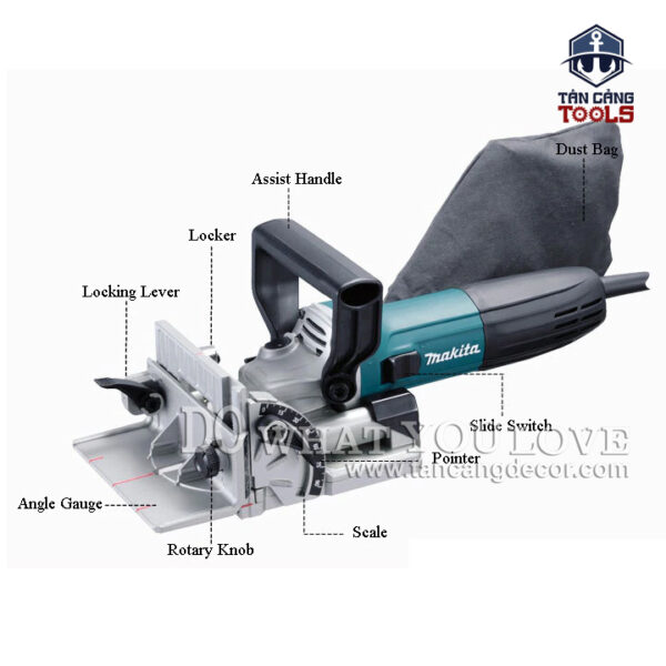 Máy Ghép Mộng Bánh Quy Makita PJ7000 701W - Ảnh 4