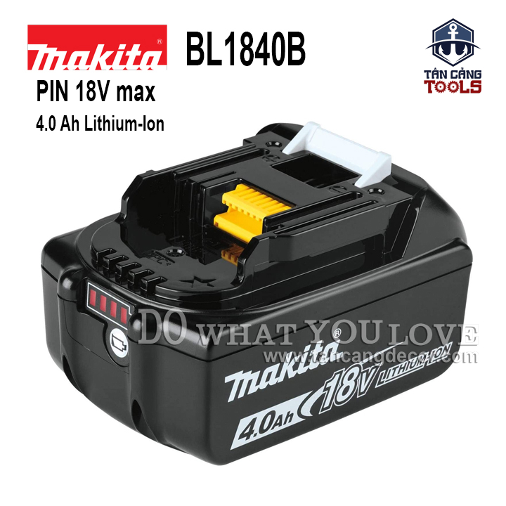 Pin 18V 4.0Ah Makita BL1840B Lithium - Ion - Ảnh 3