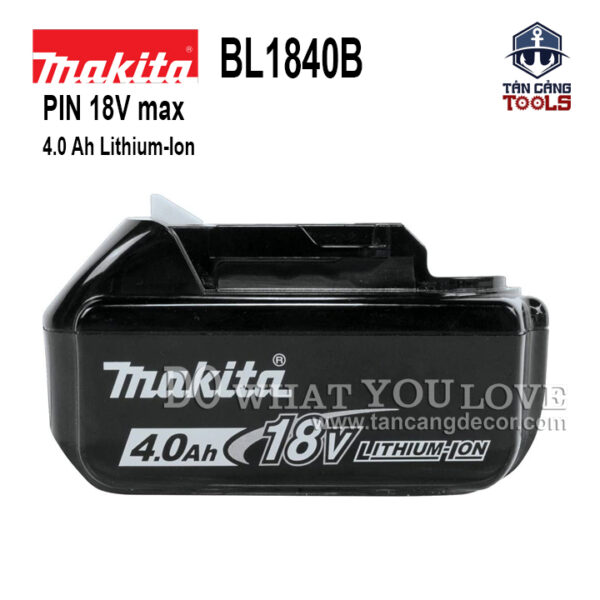 Alternative view of Pin 18V 4.0Ah Makita BL1840B Lithium - Ion