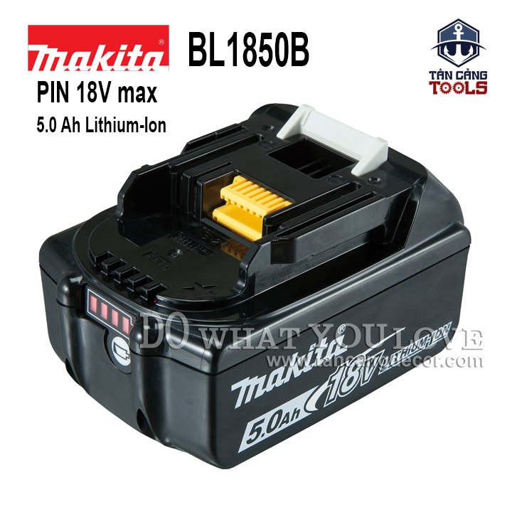 Pin 18V 5.0Ah Makita BL1850B Lithium - Ion - Ảnh 3