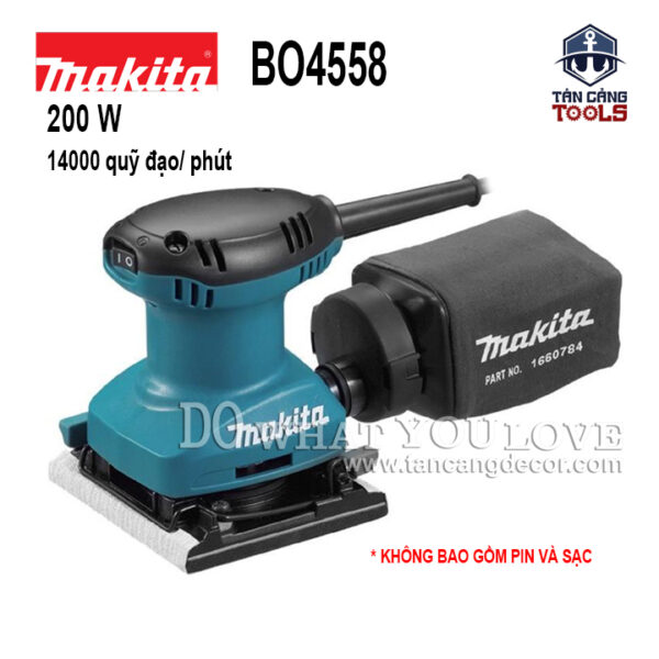 Máy Chà Nhám Vuông Makita BO4558 200W