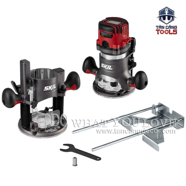 Máy Phay 2 Tay Cầm Skil RT1322-00 1400W Cốt 6.35 - 12.7 mm Có Màn Hình Hiển Thị - Ảnh 3