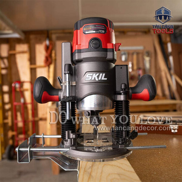 Máy Phay 2 Tay Cầm Skil RT1322-00 1400W Cốt 6.35 - 12.7 mm Có Màn Hình Hiển Thị - Ảnh 4