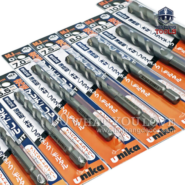 Alternative view of Mũi Khoan Đa Năng Unika MJ Chuôi Dài Lục Giác (nhiều kích thước)