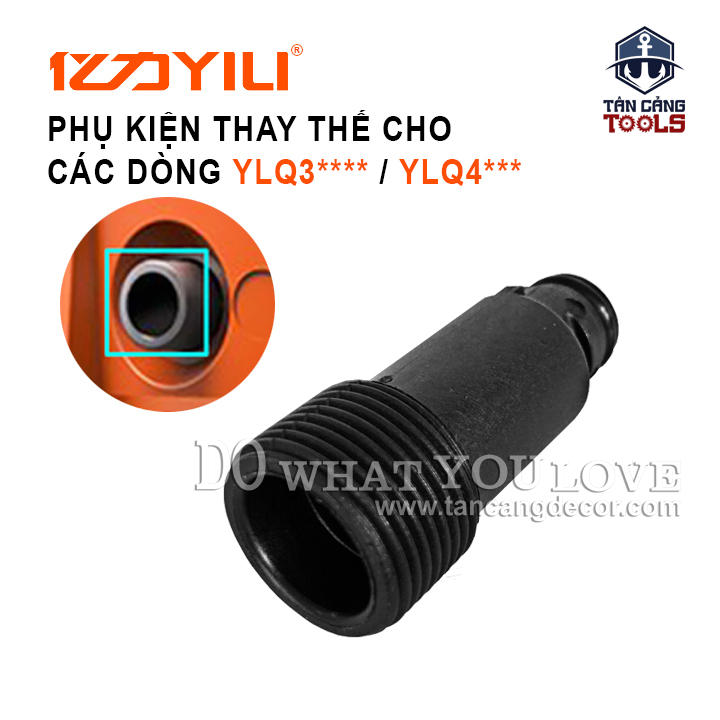 Chi Tiết Kết Nối Nước Cấp Vào Máy Xịt Nước Yili YLQ3 / YLQ4