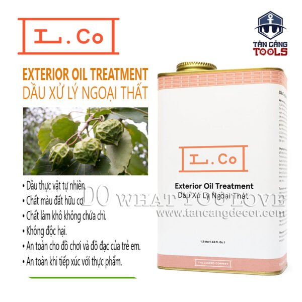 Dầu Lau L.Co Dầu Xử Lý Ngoại Thất - LCO Exterior Oil Treatment