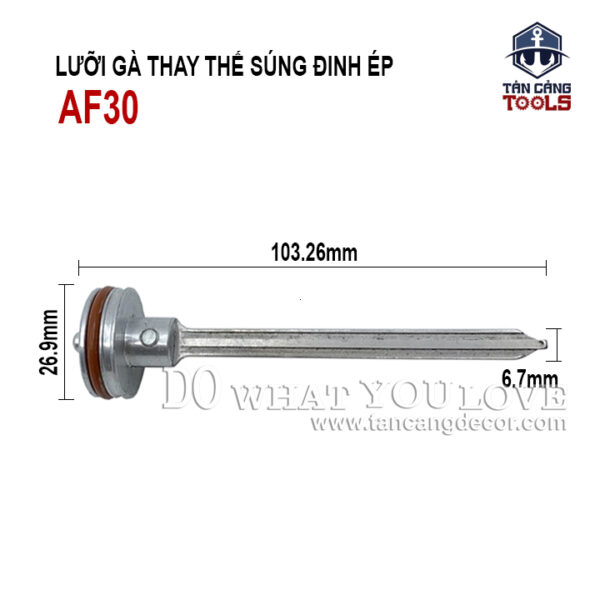 Lưỡi Gà Thay Thế Cho Súng Bắn Đinh Dùng Hơi Fujiwara AF30 - 1 Cái
