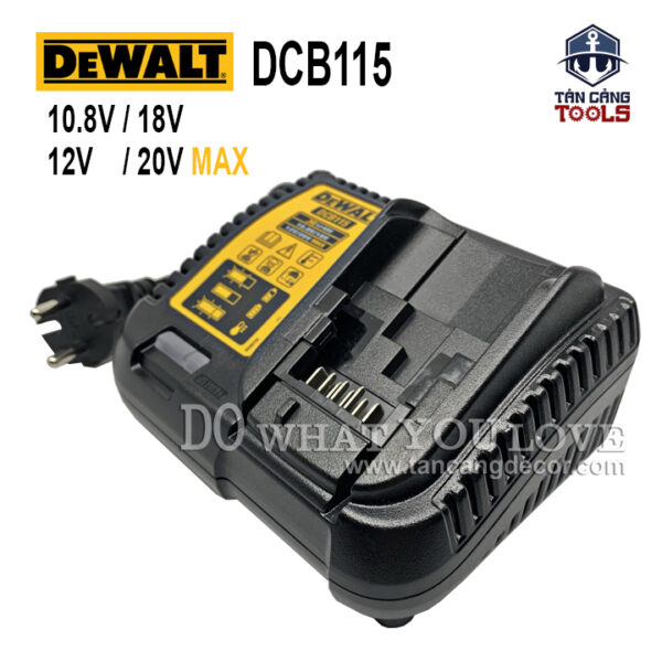 Alternative view of Sạc Pin 10.8V 18V DeWalt DCB115-KR