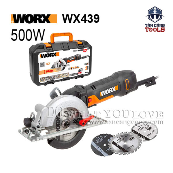 Máy Cắt Cầm Tay Đa Năng WORX WX439 XL 500W 120MM