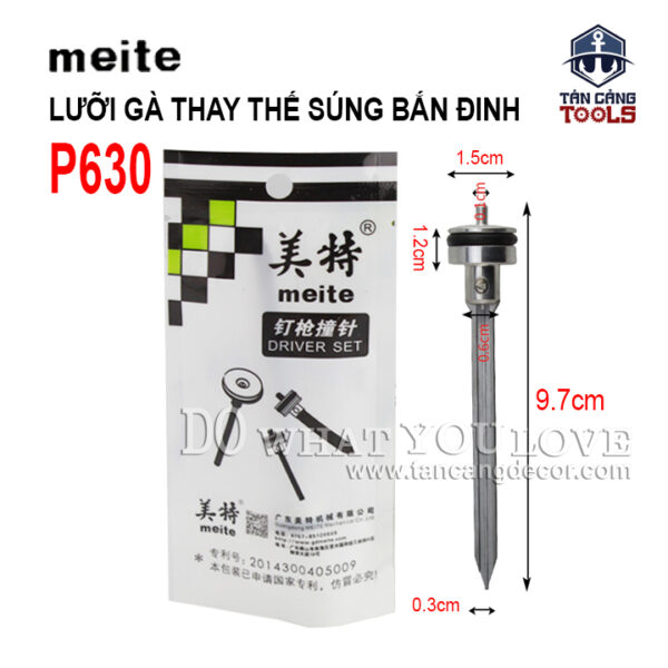 Lưỡi Gà Thay Thế Cho Súng Đinh Chỉ - Đinh Đồng Meite P630 - 1 Cái