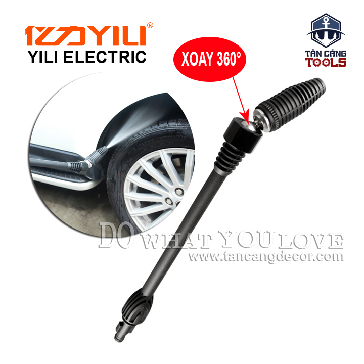 Đầu Chuyển Góc 360 Độ Cho Máy Xịt Nước Yili YLQ3 / YLQ4