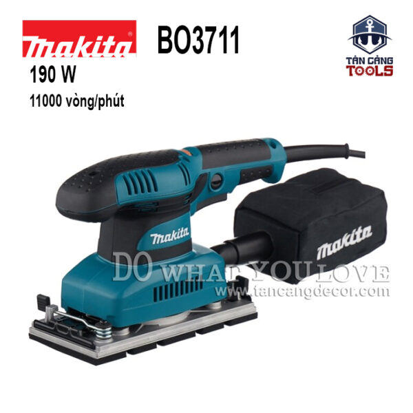 Máy Chà Nhám Chữ Nhật Có Điều Tốc Makita BO3711 190W