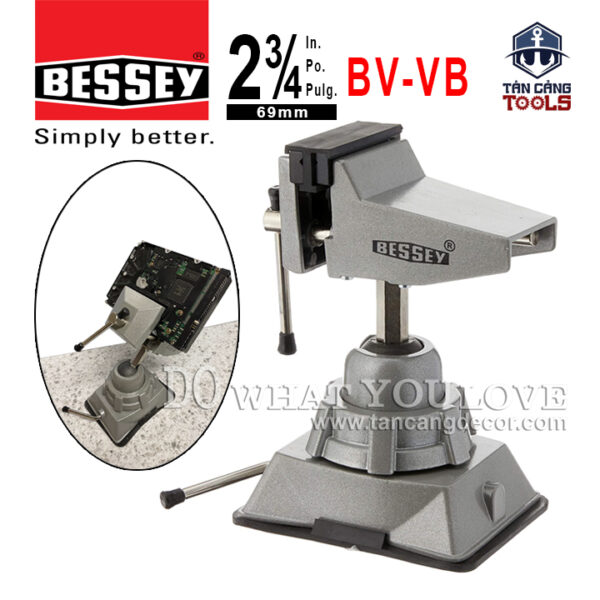 Eto Bàn Hít Chân Không 360 Độ 69 mm Bessey BV-VB