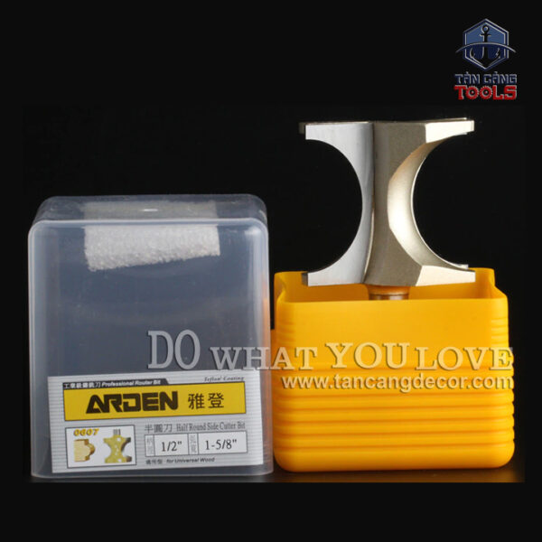 Alternative view of Mũi Router Arden Bán Nguyệt Đánh Chỉ Lồi R6.35 Cốt 6.35 mm Arden 0607
