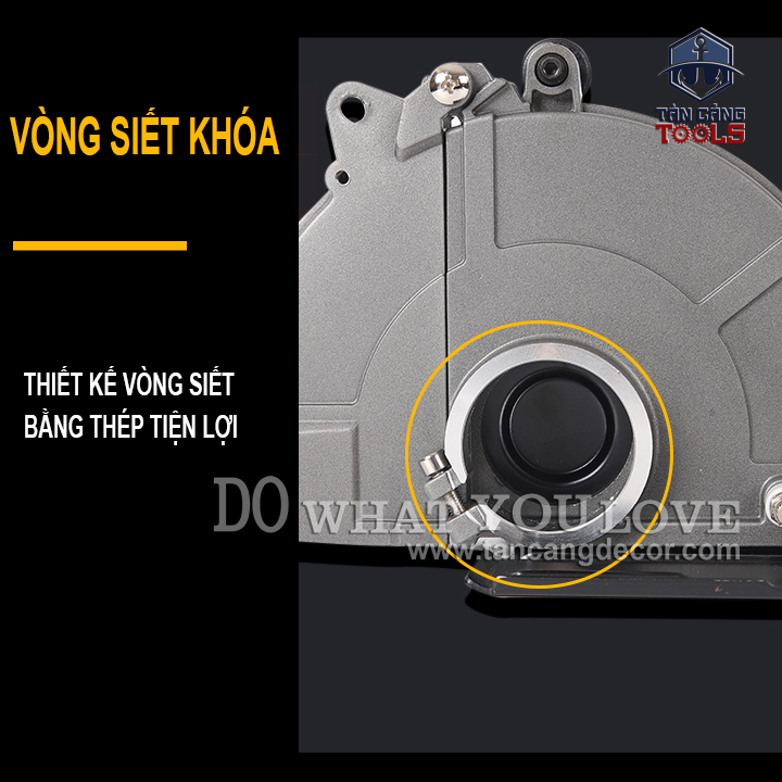 Hộp Bảo Vệ Cắt Tường, Cắt Gạch Hỗ Trợ Bơm Nước CaoWang Cho Lưỡi 100 mm - Ảnh 12