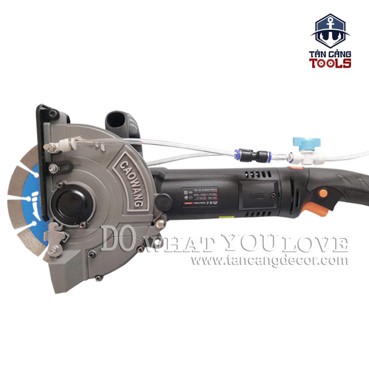 Hộp Bảo Vệ Cắt Tường, Cắt Gạch Hỗ Trợ Bơm Nước CaoWang Cho Lưỡi 100 mm - Ảnh 7