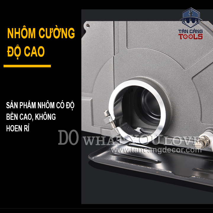 Hộp Bảo Vệ Cắt Tường, Cắt Gạch Hỗ Trợ Bơm Nước CaoWang Cho Lưỡi 100 mm - Ảnh 10
