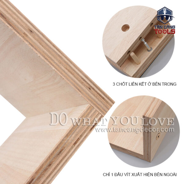 Bộ Cử Khoan Ốc Cam Liên Kết, Chốt Gỗ Wnew ( Bản Nâng Cấp Mới ) - Ảnh 5
