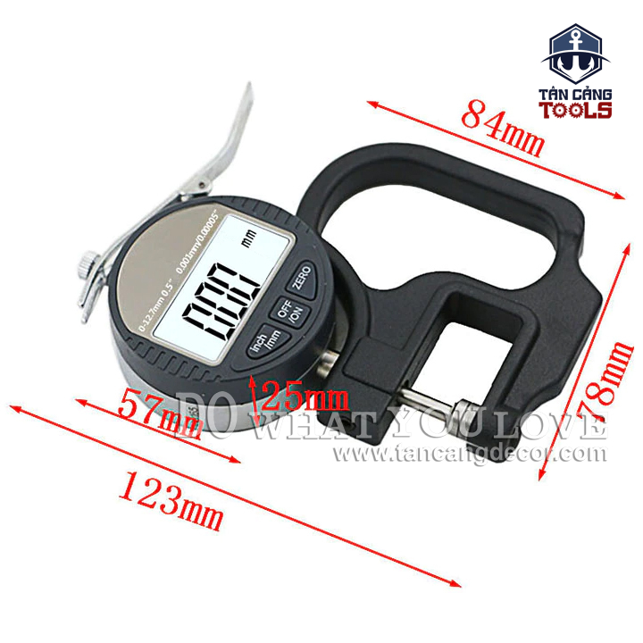 Đồng Hồ So Điện Tử Dạng Kẹp 12.7mm 0.01mm Syntek 32CHBF1030 - Ảnh 3