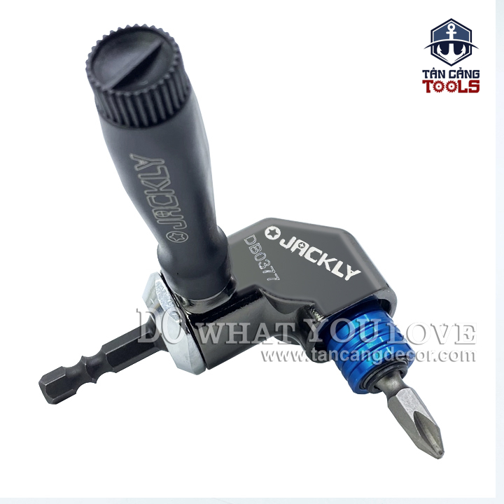 Combo Đầu Chuyển Bắn Vít Góc Mini Jackly DB0377 - Ảnh 4