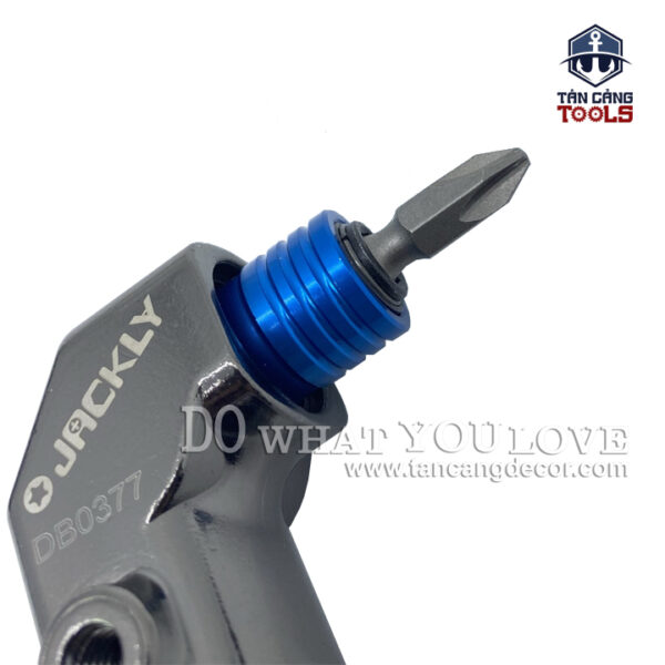 Alternative view of Combo Đầu Chuyển Bắn Vít Góc Mini Jackly DB0377