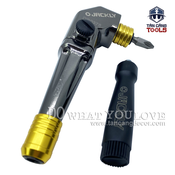 Combo Đầu Chuyển Bắn Vít Góc Nối Mũi Vặn Vít Jackly DB0375 - Ảnh 5