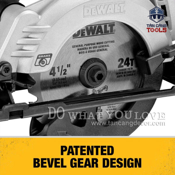 Máy Cưa Đĩa Dùng Pin 115mm DeWalt 18V DCS571N-KR ( Thân Máy ) - Ảnh 11