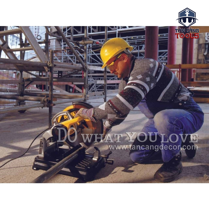 Máy Cắt Kim Loại Hợp Kim Tua Chậm Dewalt DW872 (355 mm) - Ảnh 2