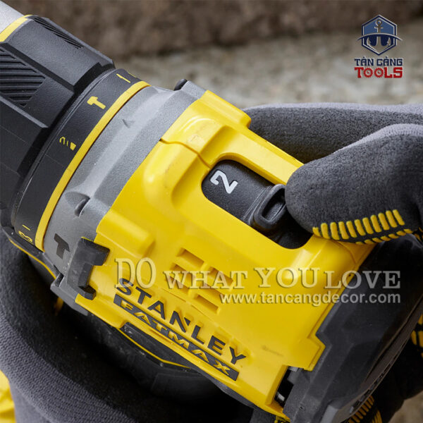 Alternative view of Combo Máy Khoan Động Lực Dùng Pin 20V Stanley FatMax SBD715D2K-B1 ( Thân Máy, 2 Pin 2.0Ah, 1 Sạc )