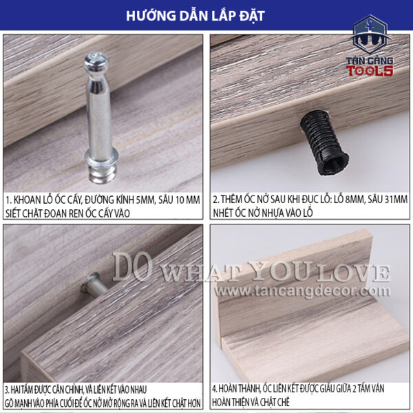 50 Bộ Chốt Ốc Đóng Nở - Ảnh 6