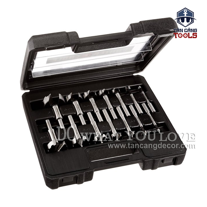 Bộ 14 Mũi Khoét Gỗ Forstner Bits Porter Cable PC1014 - Ảnh 4