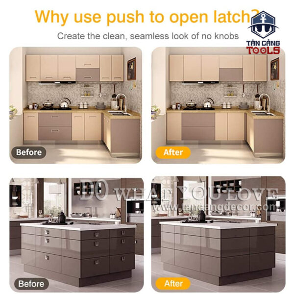 Nút Nhấn Mở Tủ - TipOn - Ảnh 3