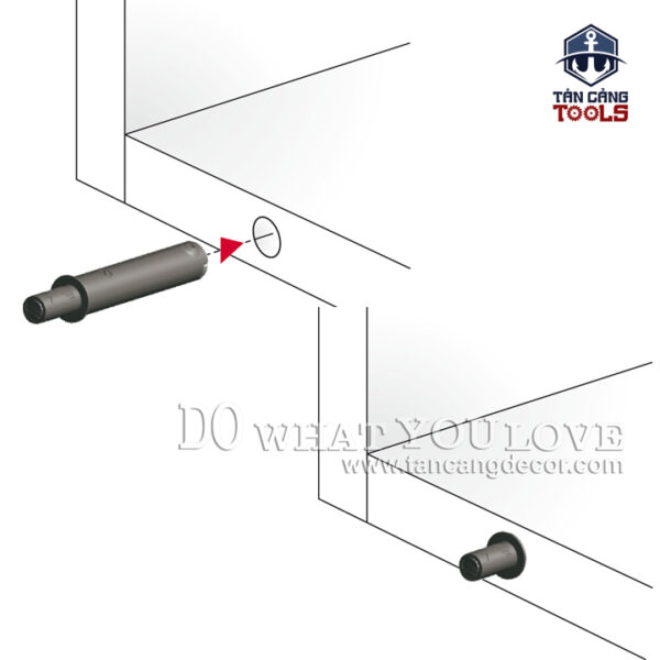 Nút Nhấn Mở Tủ - TipOn - Ảnh 6