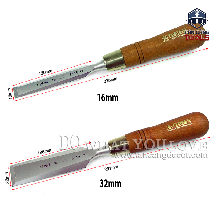 Bộ Đục 4 Chi Tiết Narex NRX-863201 - Ảnh 5