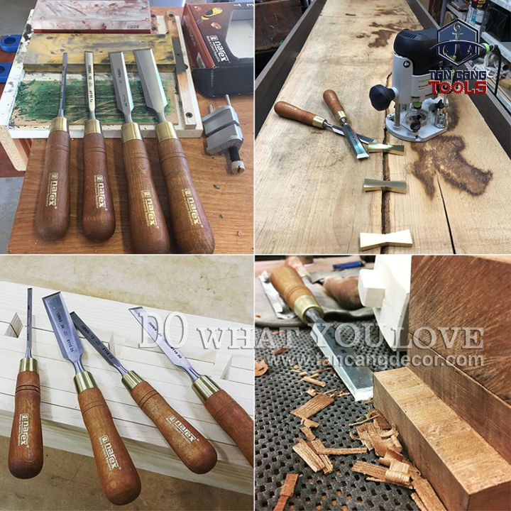 Bộ Đục 4 Chi Tiết Narex NRX-863201 - Ảnh 6