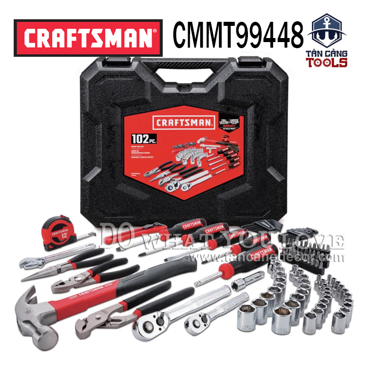 Bộ Dụng Cụ Sửa Chữa Đa Năng 102 Chi Tiết Craftsman CMMT99448